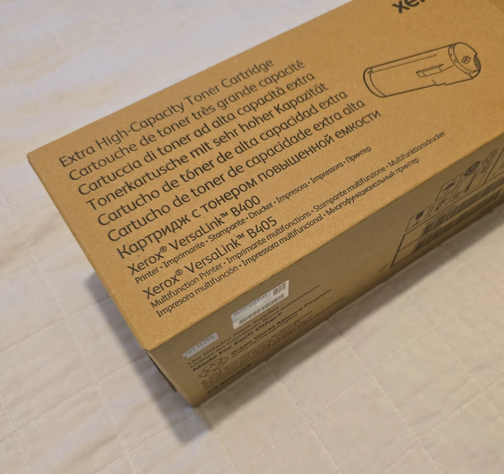 Genuine Xerox 106R03584 Black Extra High Capacity Toner B400/405 24600 Pages