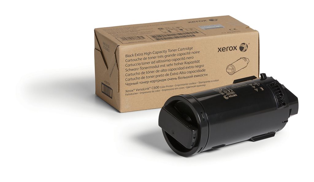 Genuine Xerox VersaLink C600 106R03923 Black Extra Toner High-Capacity, 16900 pages