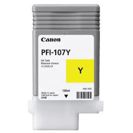 Canon PFI-107Y Yellow Ink Cartridge - 6708B001 (Original