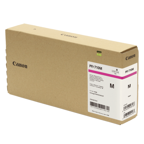 Canon PFI-710M Genuine PFI-710M Ink Cartridge Magneta 700ml 2356C001AA PFI710M TX3100