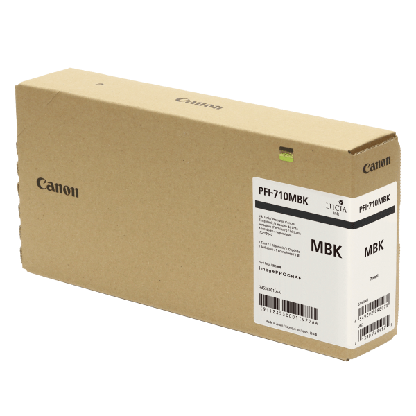 Canon PFI-710MBK Genuine PFI-710MBK Ink Cartridge Black 700ml 2353C001AA PFI710MBK TX3200