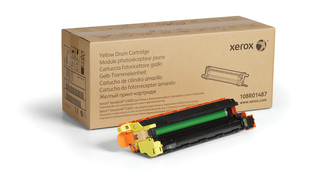 Genuine Xerox 108R01487 Yellow Drum VersaLink C600 C605 40,000 pages