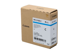 Canon PFI-3100C Genuine Ink Cartridge Cyan 160ml 6423C001AA PFI3100C - Canon PFI-3100 Ink