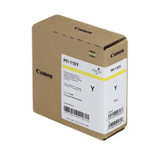 Load image into Gallery viewer, Canon Genuine PFI-110Y Yellow Ink Cartridge 160ml 2367C001AA PFI110Y