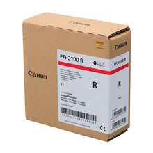 Load image into Gallery viewer, Canon PFI-3100R Genuine Ink Cartridge Red 160ml 6427C001AA  PFI3100R - Canon PFI-3100 Ink