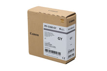 Load image into Gallery viewer, Canon PFI-3300GY Grey Genuine Ink Cartridge 330ml 6437C001AA PFI3300GY - Canon PFI-3300 Ink