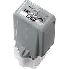 Load image into Gallery viewer, Canon Genuine PFI-1000PGY Photo Grey Ink 0553C001AA 80ml Pro1000 PFI1000PGY - PFI-1000 ink