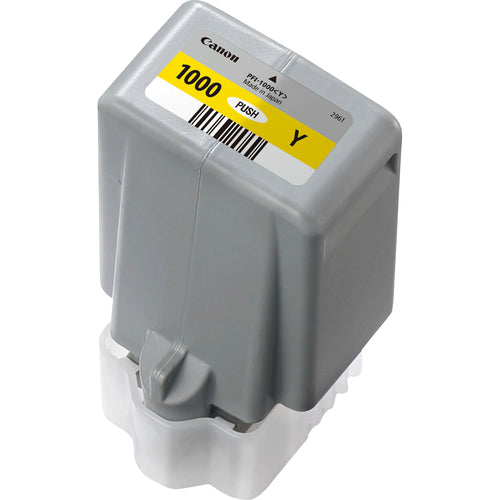 Canon Genuine PFI-1000Y Yellow Ink 0549C001AA 80ml Pro1000 PFI1000Y - PFI-1000 ink