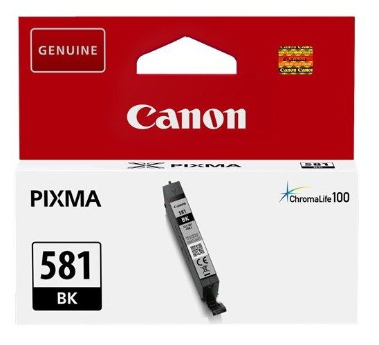 Canon Genuine CLI-581BK Black Ink Cartridge 2106C001 CLI581BK
