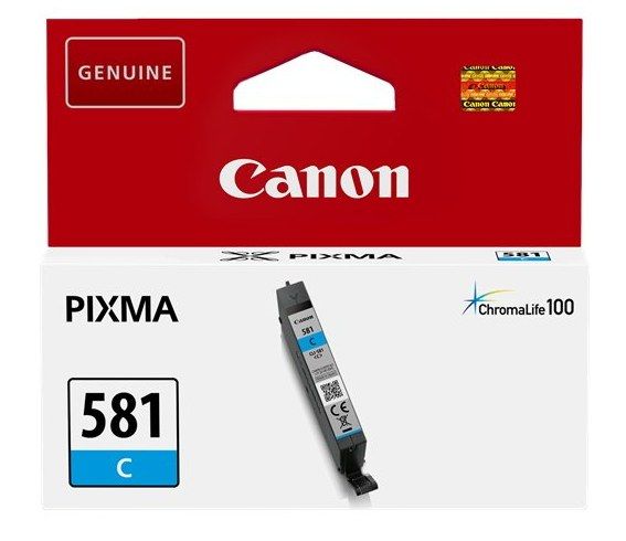Canon Genuine CLI-581C Cyan Ink Cartridge 2103C001 CLI581C