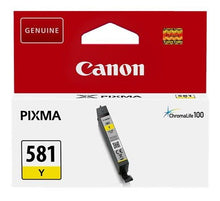 Load image into Gallery viewer, Canon Genuine CLI-581Y HIGH CAPACITY Yellow Ink Cartridge 2105C001 CLI581Y