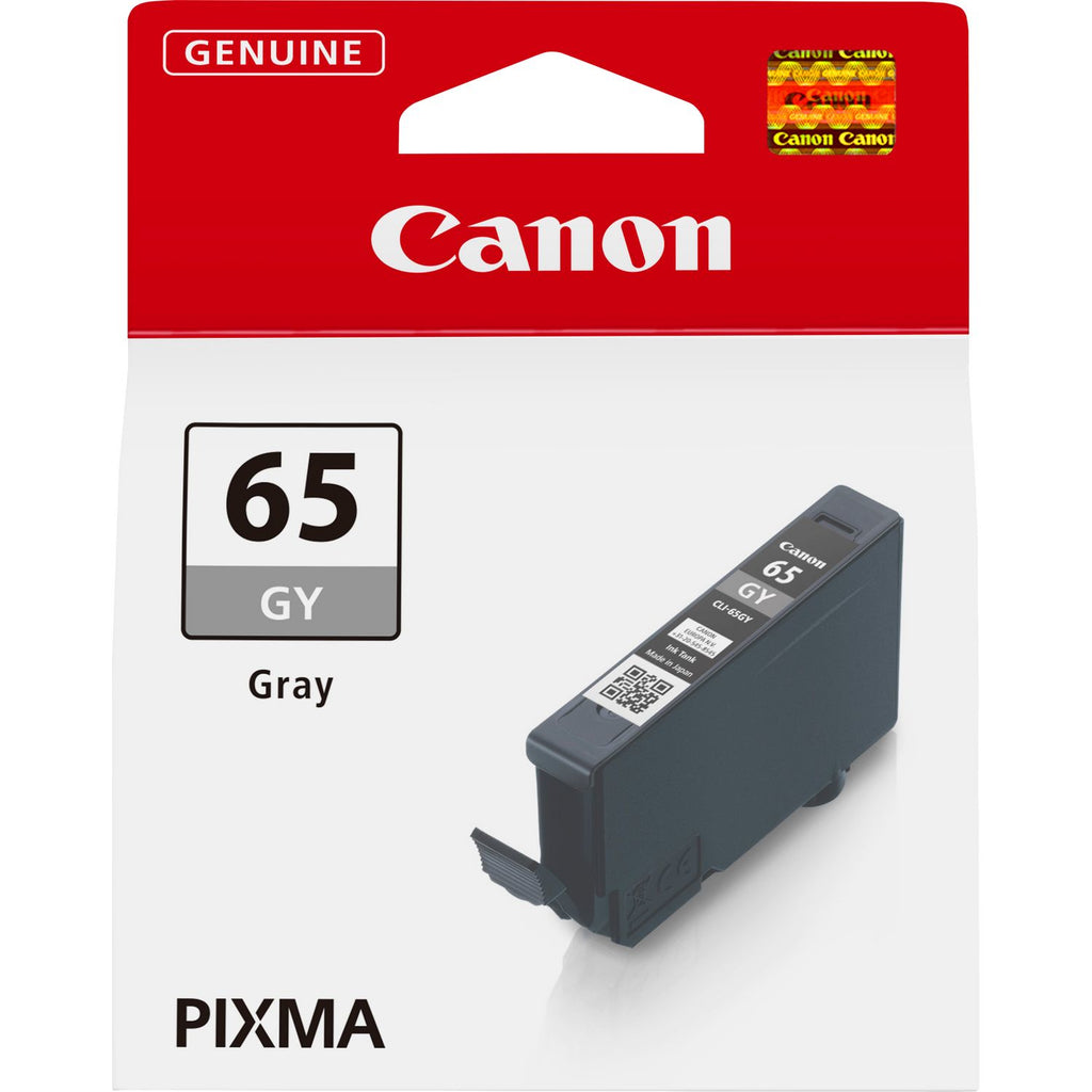 Canon Genuine CLI-65GY Grey Ink 4219C001AA 12.6ml IPF Pixma Pro-200 CLI65GY