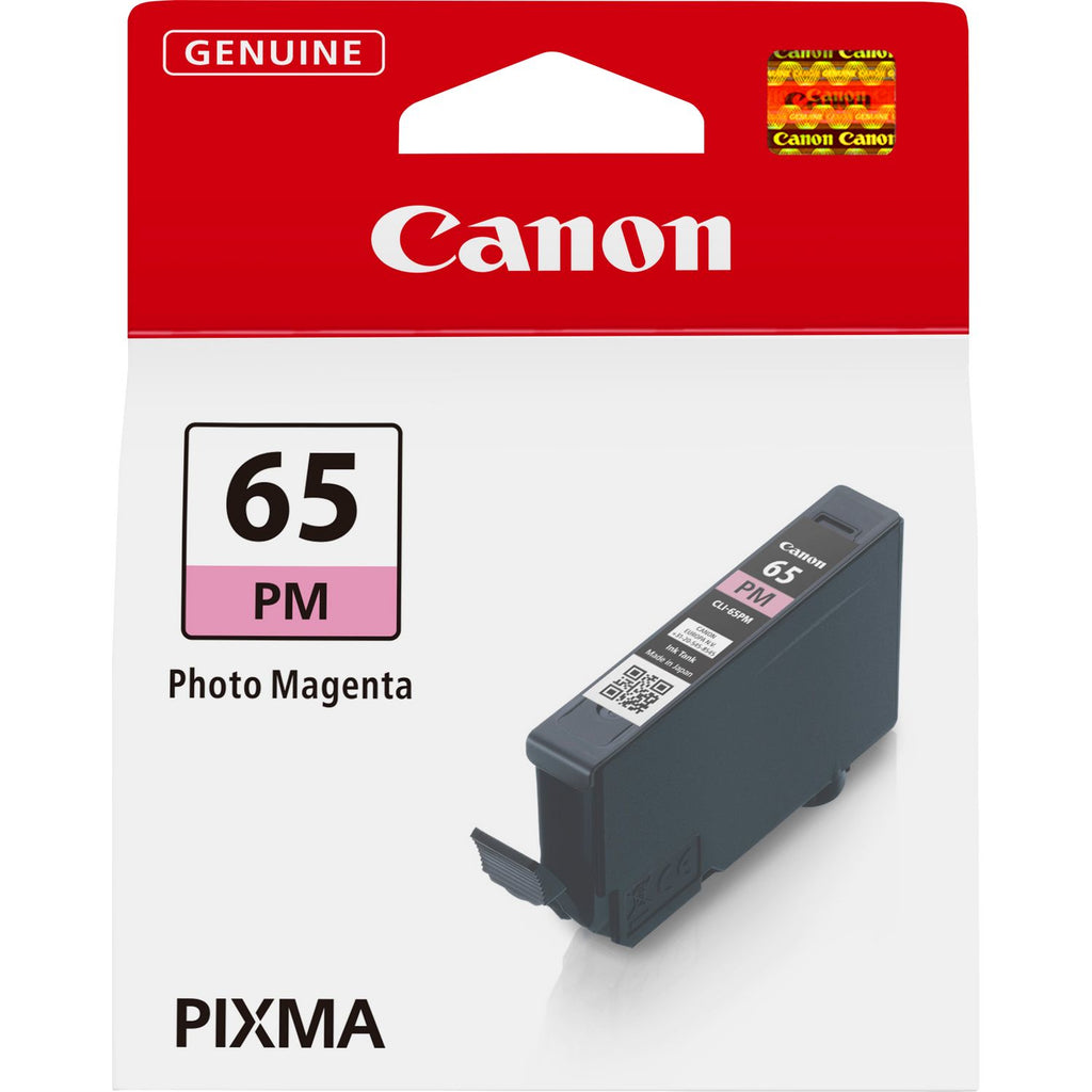 Canon Genuine CLI-65PM Photo Magenta Ink 4221C001AA 12.6ml IPF Pixma Pro-200 CLI65PM