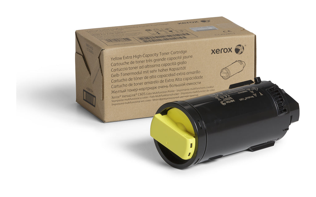 Genuine Xerox 106R03934 Yellow Extra High Capacity Toner VersaLink C600 C605 16,800 pages