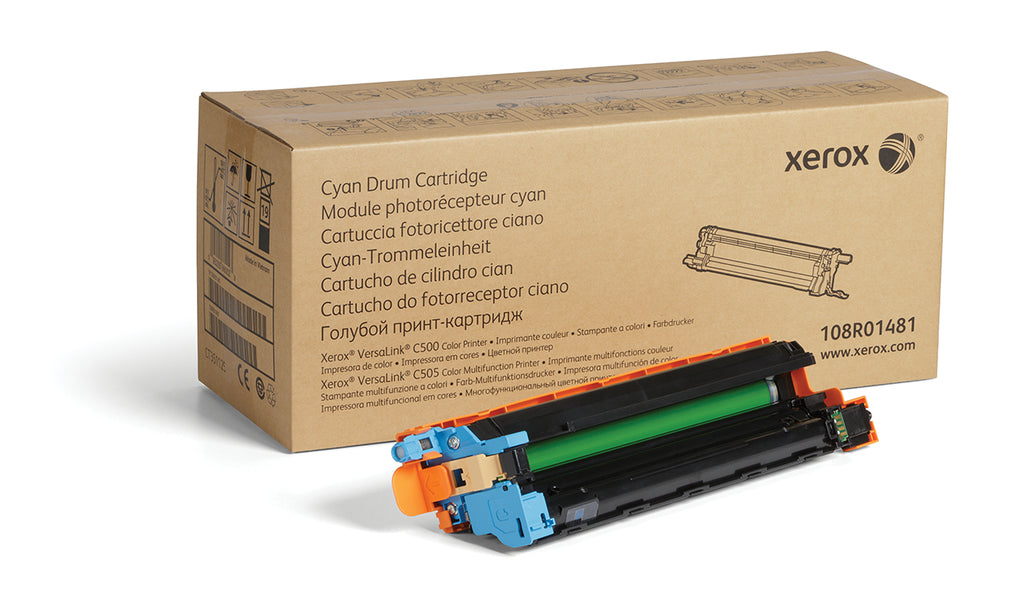 Genuine Xerox 108R01481 Cyan Drum VersaLink C500 C505 40,000 pages