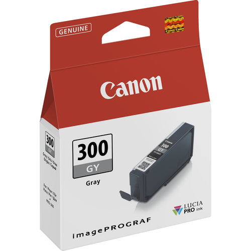 Canon Genuine PFI-300GY Grey Ink 4200C001AA 14.4ml IPF Pro300 PFI300GY