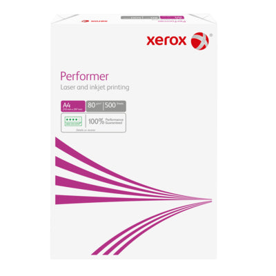 Xerox Performer 80gsm White A4 Paper Pack of 500 — front