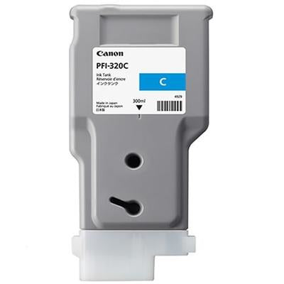 Canon Genuine PFI-320C Ink Cartridge Cyan 300ml 2891C001AA PFI320C - Canon PFI-320 Ink