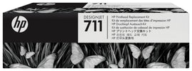 HP Genuine C1Q10A / 711 Printhead + Ink cartridge Bk,C,M,Y 12ml Pack=4 for HP DesignJet T 520