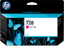 Load image into Gallery viewer, HP Genuine F9J66A / 728 Ink cartridge magenta 130ml for HP DesignJet T 730/830